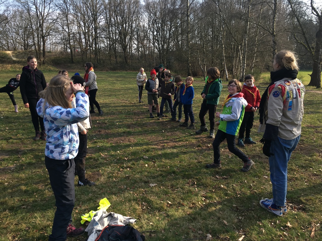 Maart roert zijn staart Foto's Scouts Prins Boudewijn Wetteren